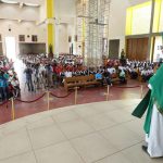 Cardenal Brenes preside eucaristía con los colegios católicos