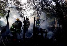 Chinandega: Humilde familia pierden sus pertenencias al incendiarse su vivienda
