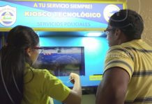 Chinandeganos ya pueden hacer sus gestiones a través del kiosco tecnológico de la Policía