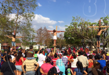 Chinandega: Cientos de católicos viven la interpretación de la Judea