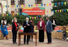 Chile, presidente Sebastián Piñera, ley, cambiar el orden de los apellidos,