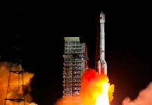 China lanza cohete de carga Tianzhou-2 para su estación espacial china, espacio, cohete,