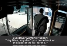 Conductor de bus se convierte en ‘héroe’ y evita suicidio de mujer