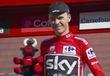 Froome toma el liderato en la Vuelta a España