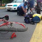 Managua: Conductor catapulta a ciclista en Villa Progreso
