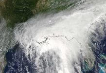 La tormenta Cindy tocó tierra en la frontera entre Luisiana y Texas