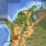 Sismo de magnitud 4.4 sacude varias ciudades de Colombia