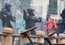 Nuevos enfrentamientos en el sur de Bogotá colombia, bogota, nuevos enfrentamientos, manifestantes, paro nacional,