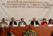Gobierno colombiano y ELN reanudarán diálogos el 16 de mayo