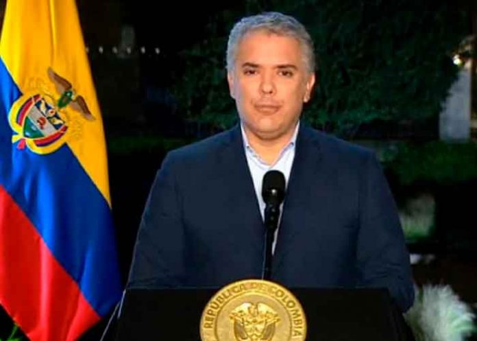 Colombia, presidente Ivan Duque, manifestantes, fuerza