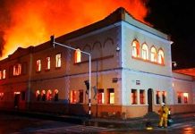 Incendian el Palacio de Justicia de Tuluá, Colombia Colombia, Tuluá, incendio, Palacio de Justicia