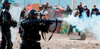 Colombia, nueva represión, heridos, detenidos
