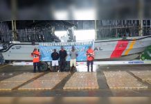 Incautan 735 kilos de cocaína en operación marítima entre Colombia y EE.UU.