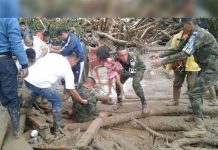 Colombia: Frenética búsqueda de víctimas tras inundaciones