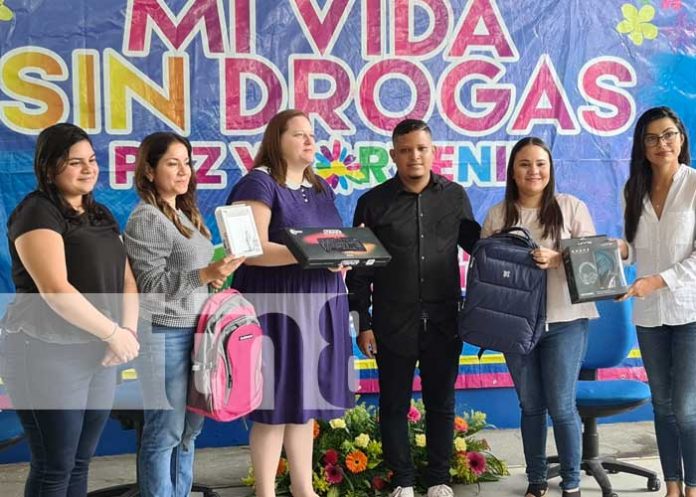 nicaragua, concurso, prevencion, drogas, digital,