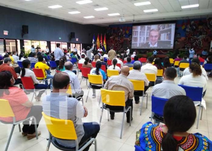 nicaragua, unan, conferencia, rodriguez zapatero, espana,