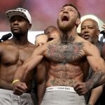 Floyd Mayweather y Conor McGregor cumplieron en la báscula