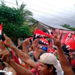 FSLN cierra campaña en el municipio de la Conquista en Carazo