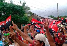 FSLN cierra campaña en el municipio de la Conquista en Carazo