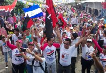 Fórmula del Frente Sandinista realiza cierre de campaña en El Coral, Chontales