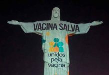 vacuna, cristo redentor, brasil,