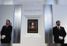 Un cuadro de Leonardo da Vinci bate récord y se subasta en USD 450,3 millones