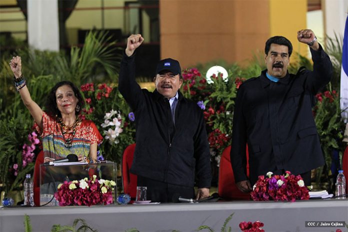 daniel-ortega-rosario-murillo-nicolas-maduro