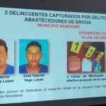 Policía logra la captura de 8 delincuentes en Granada