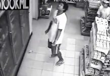 Captan espeluznante posesión demoníaca en un supermercado