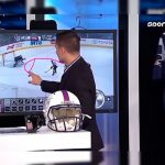 El obsceno dibujo de un periodista para explicar una jugada en la NHL