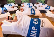 Crean un curioso gimnasio para dormir
