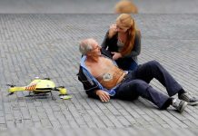 Drones con desfibriladores cardiacos pueden salvar vidas paro cardiaco