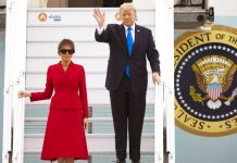 París recibe por todo lo alto a un Trump en apuros en Washington