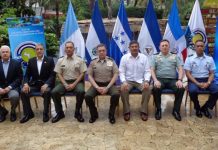 Comandante en Jefe del Ejército de Nicaragua participó en la reunión ordinaria del Consejo Superior de la CFAC en Honduras