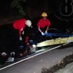 Hombre ebrio resulta con lesiones de consideración tras lanzarse a un cauce en el mercado Israel Lewites