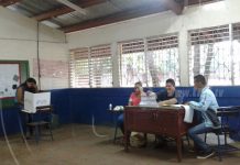 Pobladores de Tipitapa ejercen su derecho al voto