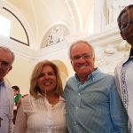 Candidata de Egipto para la Dirección de la UNESCO visita León