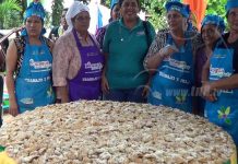 INTUR realiza la 5ta edición de la «enchiladita más grande» de Boaco