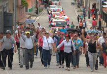 Tres ambulancias son recibidas por el pueblo segoviano