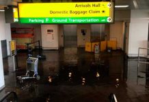 EE.UU: Se inunda terminal del aeropuerto JFK en Nueva York