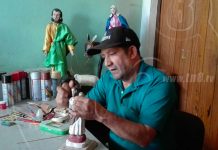Pasión por la escultura de imágenes religiosas