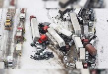 Eslovaquia: 24 heridos en choque en cadena durante nevada