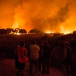 Incendio forestal quema 8.000 hectáreas en la provincia española de León