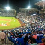 Fanáticos disfrutan nuevo estadio en segundo juego Nicaragua-Taiwán