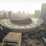 No reportan víctimas tras incendio en un estadio de Shanghái