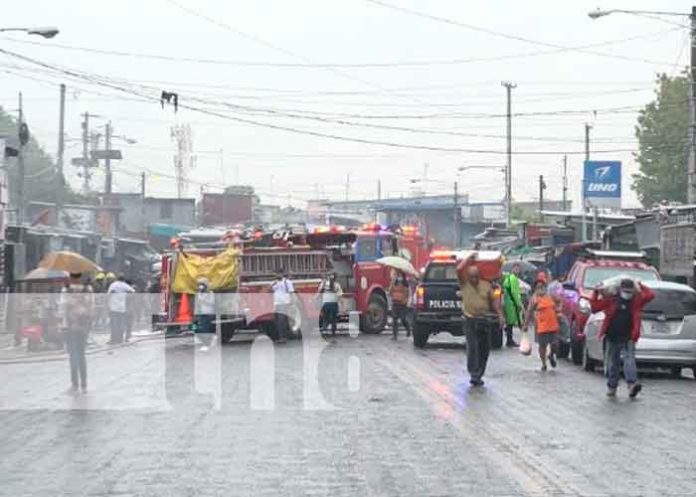 fdfd incendio, mercado oriental, nicaragua, autoridades,