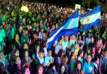 Miles de personas se reúnes en Boaco para adorar a Dios