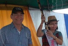 Alcaldesa de Ocotal recibe la Tajona como mayordoma de las Fiestas Patronales