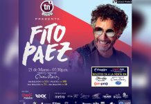 Fito Páez: «Estoy muy feliz de ir a Nicaragua»