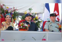 Pdte. Daniel Ortega preside acto del 37 aniversario de la Fuerza Naval